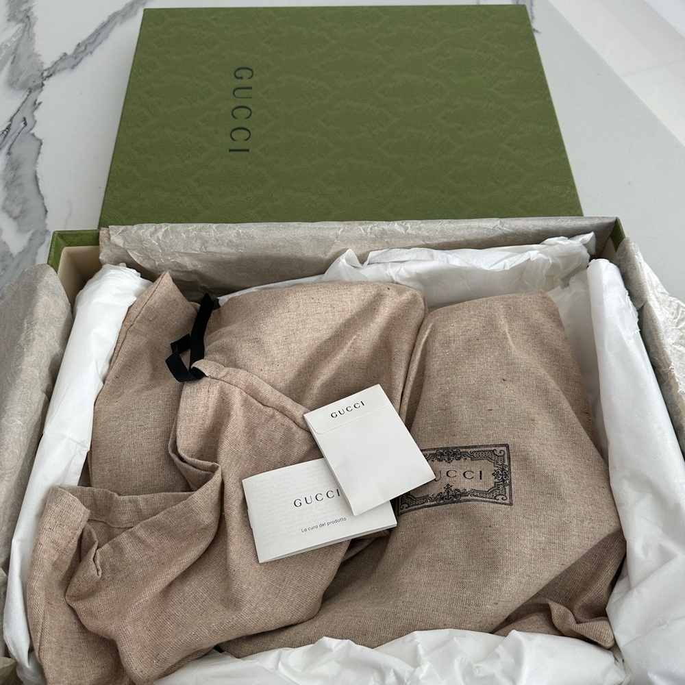 Gucci GG Jersey Tom Technical Fabric Boot - Picture 8 of 9